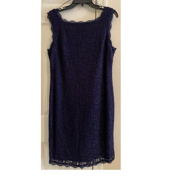 Dresses & Skirts - Blue Lace Dress
